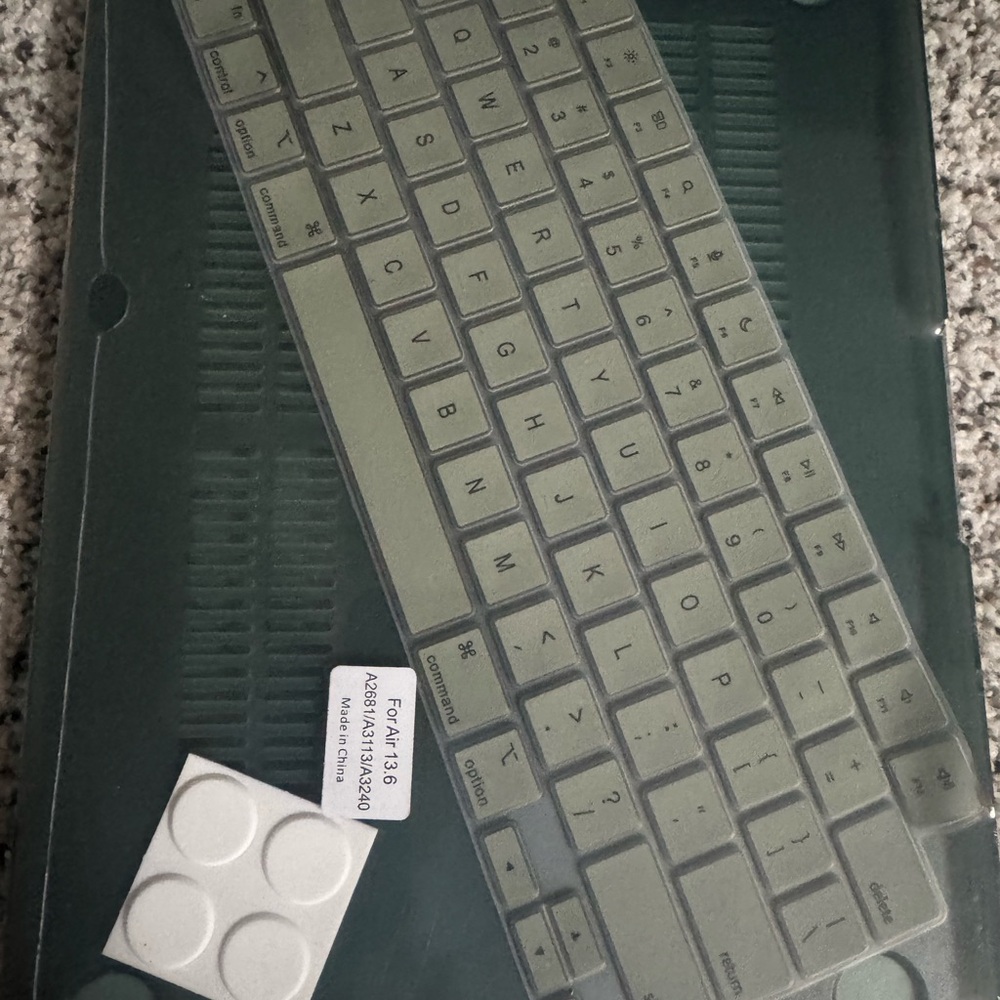 Green Keyboard Cover for MacBook